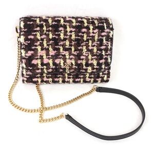 NWOT Tory Burch Multicolor Tweed Crossbody Bag